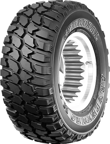 GT Radial Adventuro M/T LT31X10.50R15 109Q 6PR OWL
